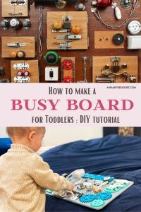 Busy Board for Toddlers: Best Ones + DIY Tutorial