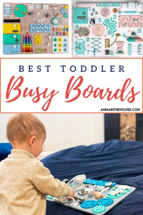Busy Board for Toddlers: Best Ones + DIY Tutorial - Anna in the House